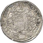 1 Thaler - Christian William of Brandenburg, Germany, 1611 reverse image