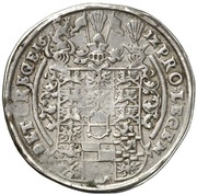 1 Thaler - Christian William of Brandenburg, Germany, 1612 reverse image