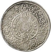 1 Thaler - Christian William of Brandenburg, Germany, 1623 reverse image