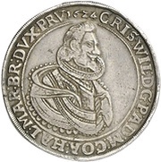 1 Thaler - Christian William of Brandenburg obverse image