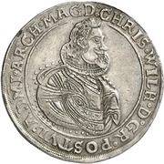 1 Thaler - Christian William of Brandenburg obverse image
