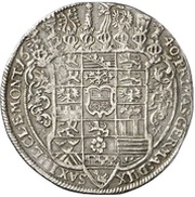 1 Thaler - August of Sachsen-Weissenfels, Germany, 1640 reverse image