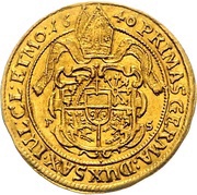 1 Ducat - August of Sachsen-Weissenfels, Germany, 1640-1641 reverse image