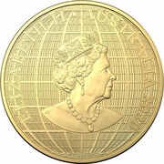 100 Dollars - Elizabeth II 6th Portrait - Beneath the Southern Skies - Gold Bullion Coin obverse image