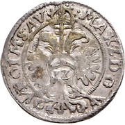 1 Fürstengroschen, Germany, 1570 reverse image
