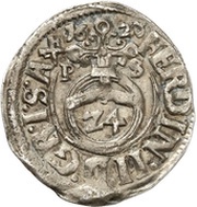 1 Groschen, Germany, 1623-1631 reverse image