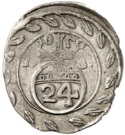 1 Groschen, Germany, 1670 reverse image