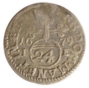 1 Groschen, Germany, 1670-1680 reverse image