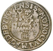 ½ Reichsort obverse image
