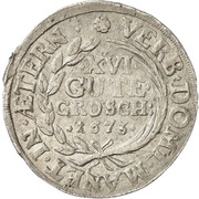 16 Gute Groschen, Germany, 1673-1674 reverse image