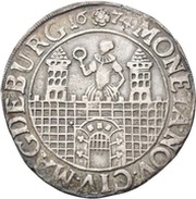 ⅔ Thaler obverse image