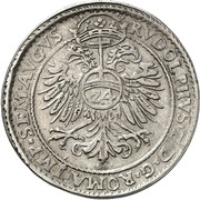 1 Thaler, Germany, 1582 reverse image