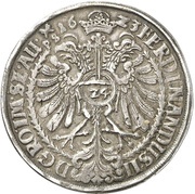 1 Thaler, Germany, 1623-1630 reverse image