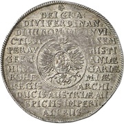 1 Thaler, Germany, 1638 reverse image