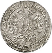 1 Thaler, Germany, 1661 reverse image