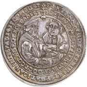 2 Thalers Centenary of the Reformation, Germany, 1617 reverse image