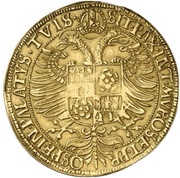 5 Ducats, Germany, 1599 reverse image