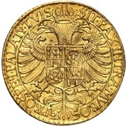 10 Ducats, Germany, 1599 reverse image
