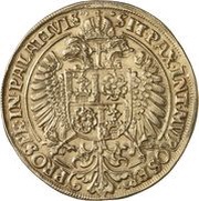 10 Ducats, Germany, 1618 reverse image