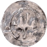 Denier anonymous, Germany, 973-1002 reverse image