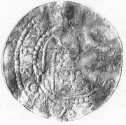 Denier - Léopold Ier et empereur Henri III Erfurt obverse image