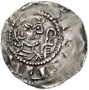 Denier - Siegfried I and king Henry IV obverse image