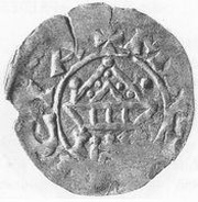 Denier - Vécilon, Germany, 1084-1088 reverse image