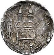 Denier - Conrad I of Wittelsbach, Germany, 1183-1200 reverse image