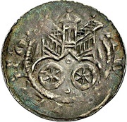 1 Pfennig - Siegfried III of Eppstein, Germany, 1230-1249 reverse image