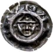 Denier Bracteate - Henry III of Virneburg obverse image
