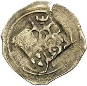 1 Pfennig - Conrad II of Weinsberg, Germany, 1390-1396 reverse image