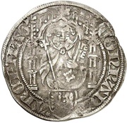 1 Weißpfennig - Conrad III of Dhaun obverse image