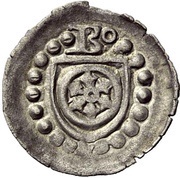 1 Pfennig - Theodoric I Schenk of Erbach obverse image