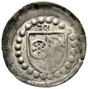 1 Pfennig - Theodoric I Schenk of Erbach obverse image