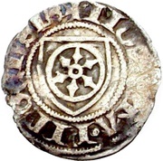 1 Dreiling - John II of Nassau, Germany, 1397-1419 reverse image