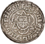 1 Groschen - Theodoric I Schenk of Erbach Heiligenstadt obverse image