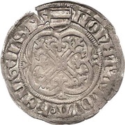 1 Groschen - Theodoric II of Isenburg, Germany, 1475-1482 reverse image