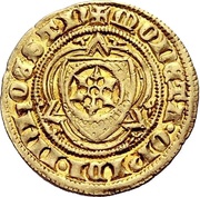 1 Goldgulden - Adolph I of Nassau, Germany, 1381-1390 reverse image