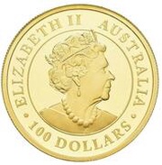 100 Dollars - Elizabeth II 6th Portrait - Australian Brumby obverse image