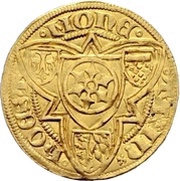 1 Goldgulden - Conrad II of Weinsberg reverse image