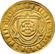 1 Goldgulden - Conrad II of Weinsberg, Germany, 1394-1395 reverse image
