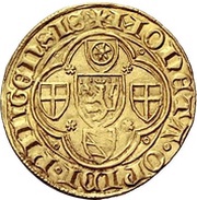 1 Goldgulden - John II of Nassau, Germany, 1399-1402 reverse image