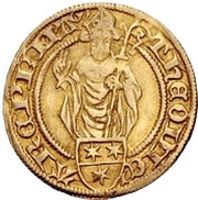 1 Goldgulden - Theodoric I Schenk of Erbach obverse image