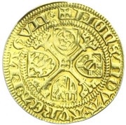 1 Goldgulden - Adolph II of Nassau, Germany, 1464-1465 reverse image
