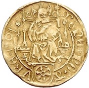 1 Goldgulden - Berthold of Henneberg, Germany, 1501 reverse image