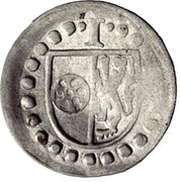 1 Pfennig - Jakob of Liebenstein obverse image