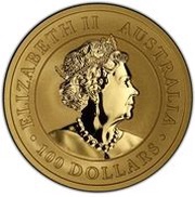 100 Dollars - Elizabeth II 6th Portrait - Golden Eagle obverse image