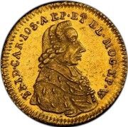1 Kreuzer - Frederick Charles Joseph of Erthal Gold pattern strike obverse image