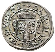 6 Pfennig - Damian Hartard of the Leyen obverse image