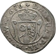 6 Pfennig - Damian Hartard of the Leyen Zwitter Prägung obverse image